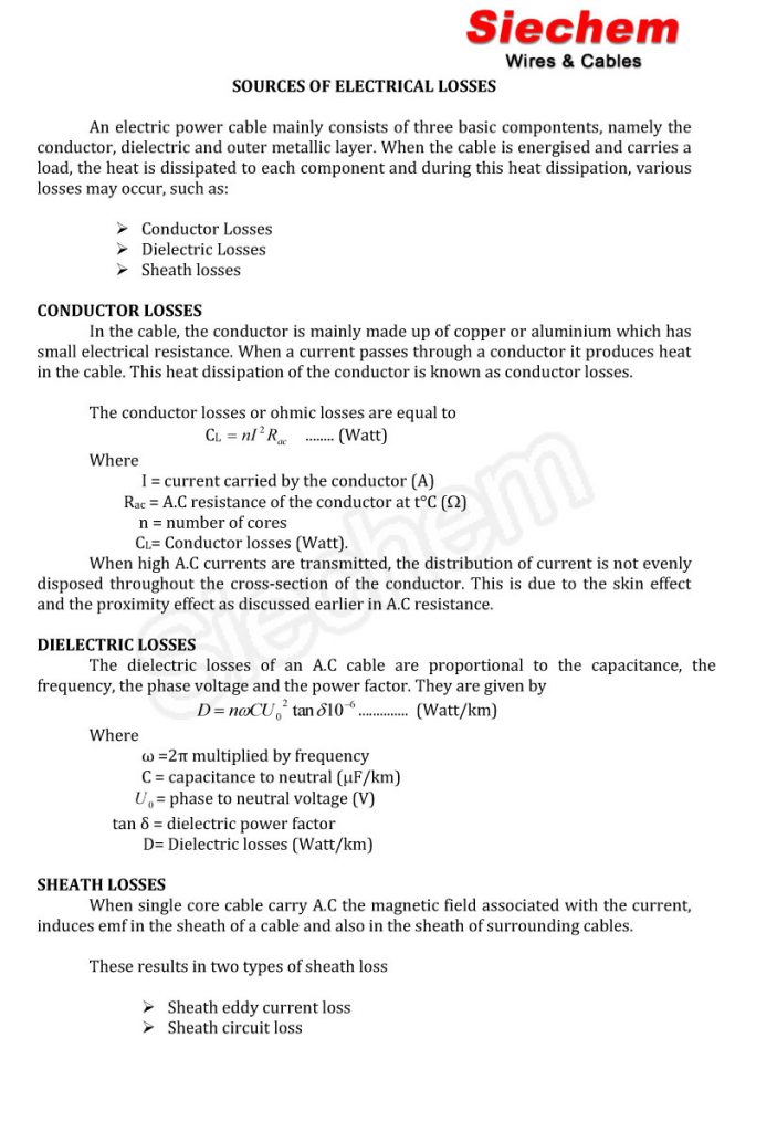 electrical-losses-calculation-siechem